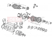 gilera GPR 50 drive shaft-output shaft