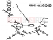 gilera GPR 50 rear brake