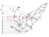 gilera GSM M.Y. 2001 Frame