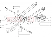 GILERA GSM M.Y. 2001 rear fork