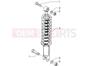 gilera H@k M.Y. 2001 Rear suspension