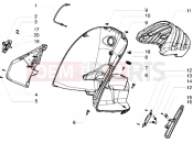 gilera Ice counter shield
