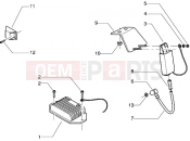 gilera Ice Electronic control unit (ECU)-Vltage regulator