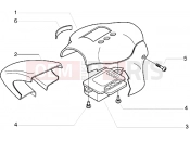 gilera Ice handlebars component parts-instrument unit