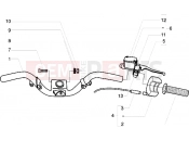 gilera Ice handlebars-master cylinder