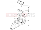 gilera Ice undersaddle-battery