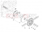 gilera 2008 Nexus 125 ie Driving pulley