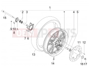 gilera 2008 Nexus 125 ie Front wheel