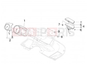 gilera 2008 Nexus 125 ie Meter combination - Cruscotto