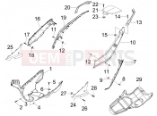 gilera 2008 Nexus 125 ie Side cover - Spoiler
