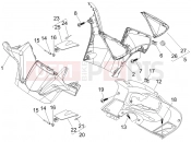 gilera 2006 Nexus 250 kormány burkolat