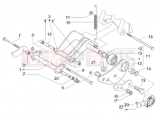 gilera 2006 Nexus 250 Swinging arm