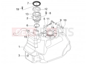 GILERA Nexus 250 Benzin tank