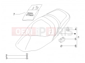 GILERA Nexus 250 Saddle/seats