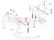 GILERA Nexus 250 középállvány