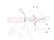 gilera 2008 Nexus 300 ie Driving mirror/s