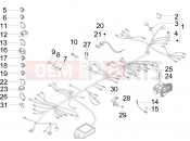 gilera 2009 Nexus 300 ie Main cable harness