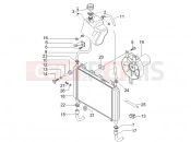 GILERA Nexus 500 Cooling system