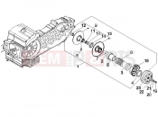 gilera 2008 Nexus 500 Driven pulley