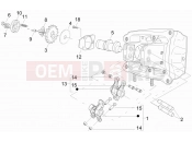 gilera 2009 Nexus 500 Rocking levers support unit