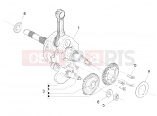 gilera 2006 Nexus 500 SP Crankshaft
