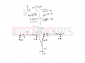GILERA Oregon 250 Steering post articulation