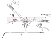 gilera 2009 Oregon 250 Handlebars - Master cil.