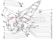 gilera RK 50 karosszéria