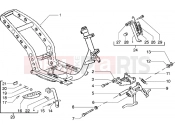 gilera Runner 50 2T chassis-central stand