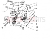 gilera Runner 50 2T emblems