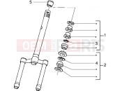 gilera Runner 50 2T Steering bearing ball tracks