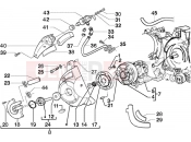 gilera Runner 125 VX 4T flywheel magneto - secondary air box