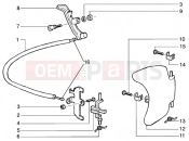 gilera Runner 125 VX 4T petrol cap-steering wheel lock