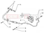 gilera Runner 125 VX 4T rear caliper