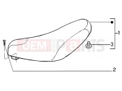 gilera Runner 125 VX 4T ülés