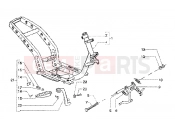gilera Runner 180 FXR 2T chasis-central stand