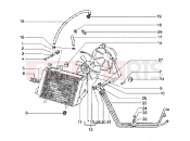 gilera Runner 180 FXR 2T Cooling system