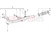 gilera Runner 180 VXR Belt cooling tube