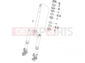 gilera 2006 Runner 50 Pure Jet SC Fork/steering tube - Steering bearing unit