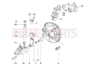 gilera 2006 Runner 50 Pure Jet SC Throttle body - Injector - Induction joint