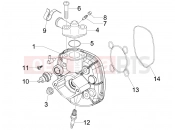 GILERA Runner 50 ST Pure Jet Cylinder head cover