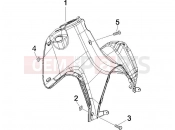 gilera 2007 Runner 50 Pure Jet Front glove-box - Knee-guard panel