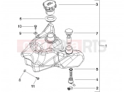 gilera 2007 Runner 50 Pure Jet Oil tank