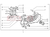 gilera Runner 50 Purejet Crankase