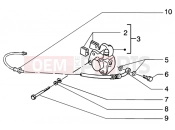 gilera Runner 50 Purejet Front brake piping-front brake caliper