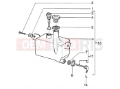 gilera Runner 50 Purejet Mix oil tank