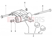 gilera Runner 50 Purejet motorfelfüggesztés