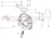 gilera 2005 Runner 50 Race Pure Jet Cylinder head cover