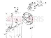 gilera 2005 Runner 50 Race Pure Jet Throttle body - Injector - Induction joint