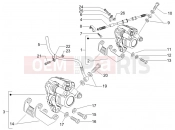 gilera 2006 Runner 50 Race Pure Jet Brakes pipes - Calipers